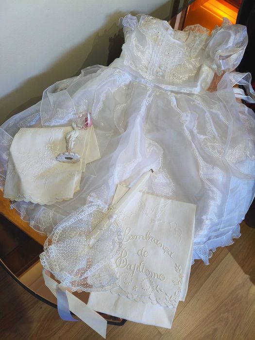 Vestido de Baptizado Menina