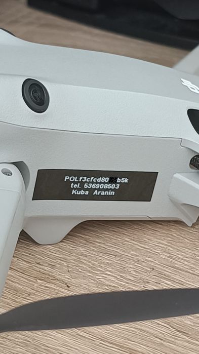Naklejki Oznaczenia Dron BSP Wymagane Super Trwałe Samoprzylepne
