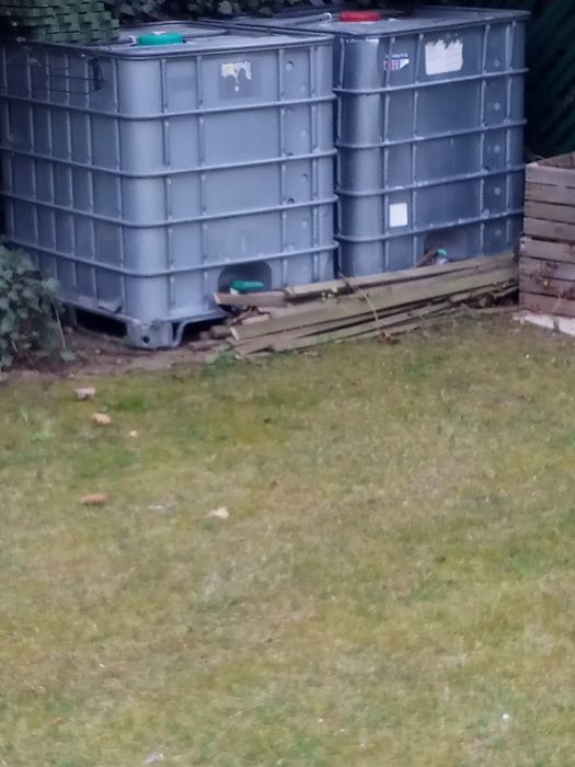 Zbiornik na wodę mauzer 1000L