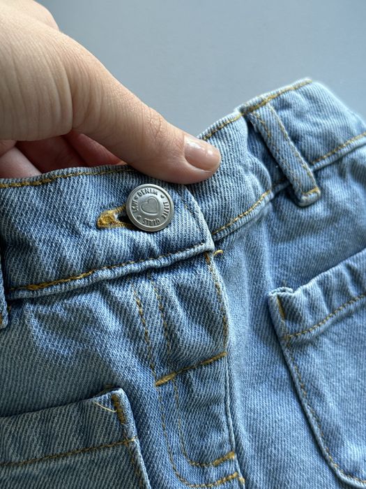 Дитячі джинси для дівчинки 9-12 місяців