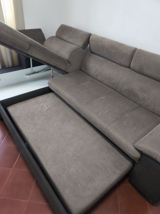 NOVO Sofá - cama de canto da Conforama