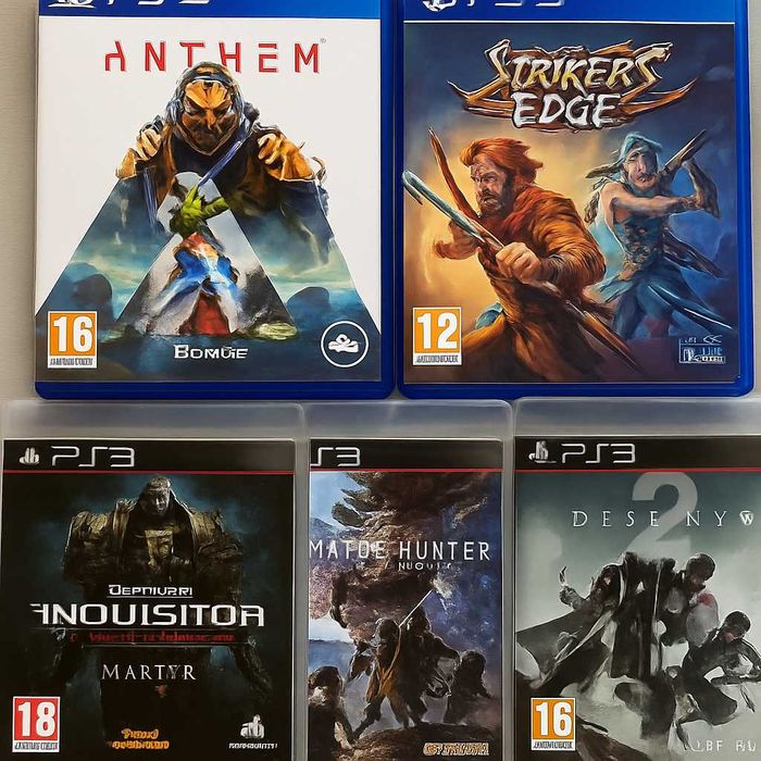 Vários Jogos para PS3/4 e Nitendo