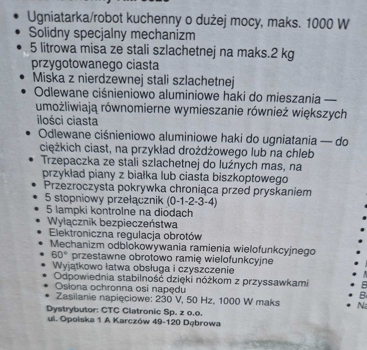 Robot planetarny Clatronic