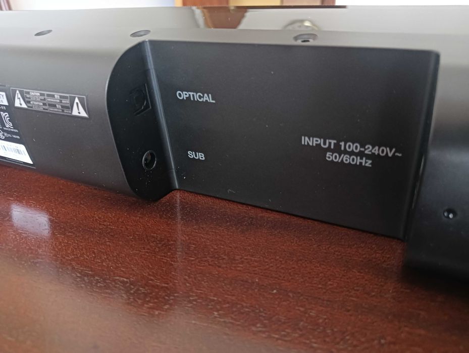 Colunas 2.1 (Soundbar) Creative Stage V2 (USB | Optical | HDMI ARC | AUX | Bluetooth)