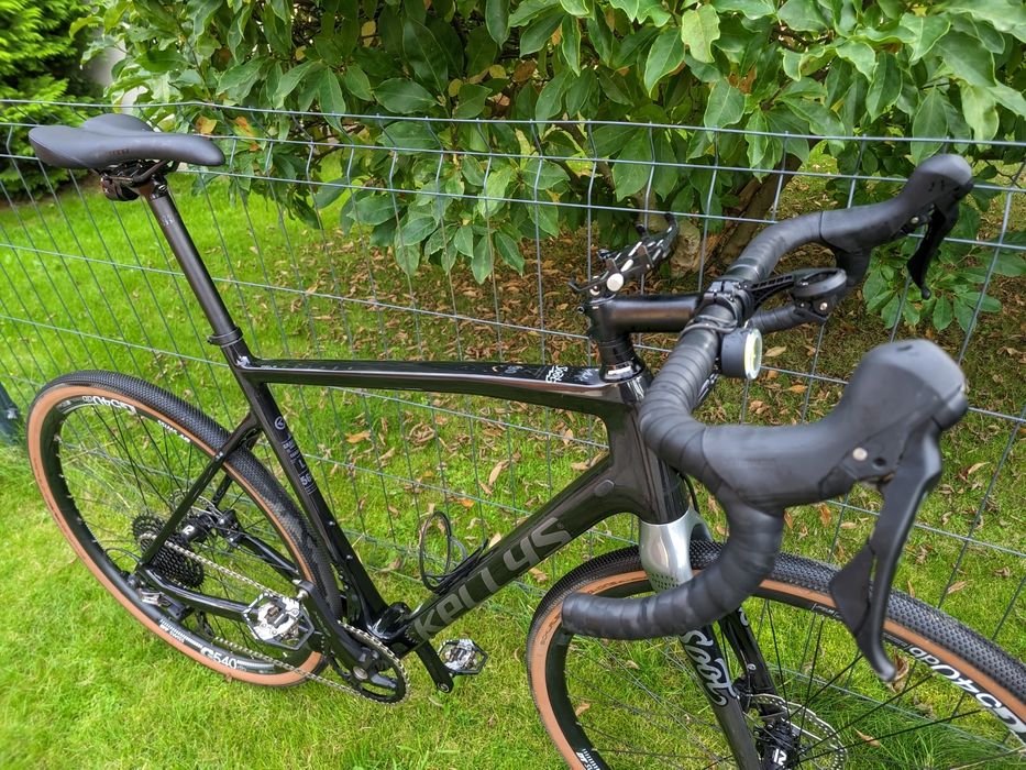 Kellys Soot 90 rozmiar L karbon gravel grx jak nowy