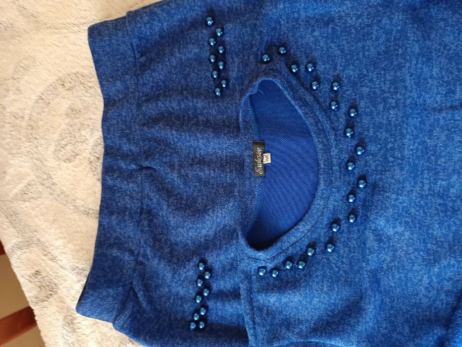 Трикотажний костюм з спідницею