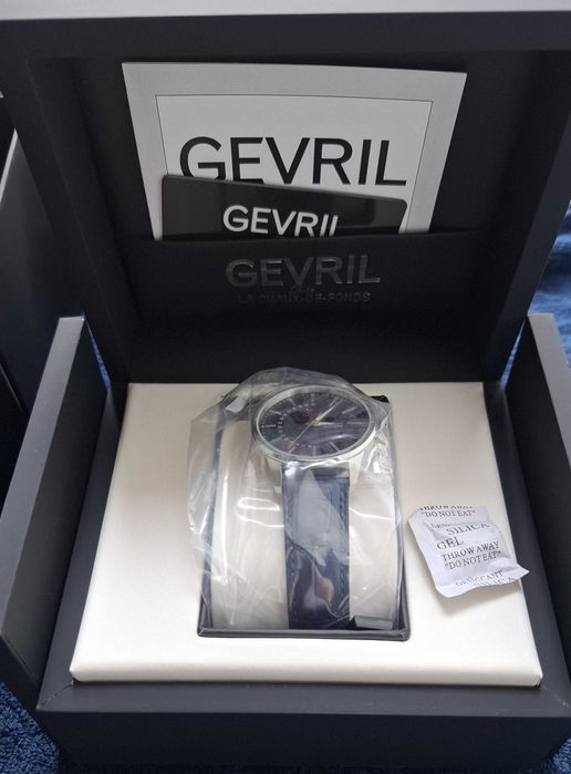 Relógio masculino Gevril Guggenheim Swiss Automatic
