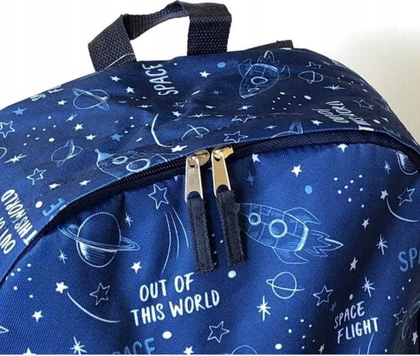 Plecak Młodzieżowy / Szkolny z Motywem Kosmosu Rakiety Kayet Paso