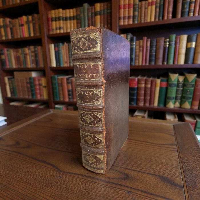 Prawo Rzymskie 1724 starodruk