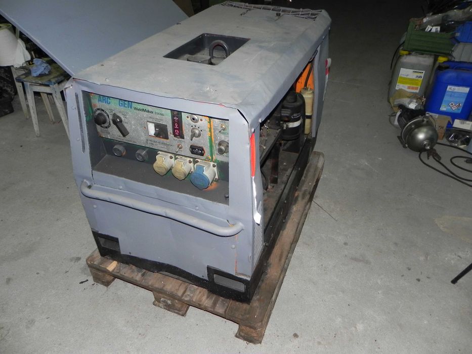 Generator agregat prądotwórczy Arc Gen Weld Maker 330 SD Silnik Kubota 3 cylindry