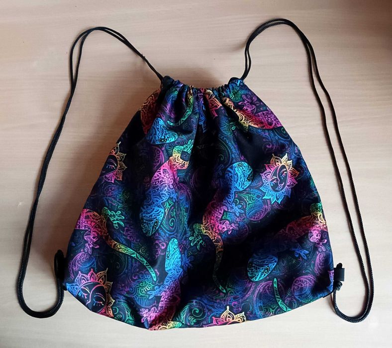 Workoplecak damski wodoodporny dwustronny z podszewką Nowy Rękodzieło