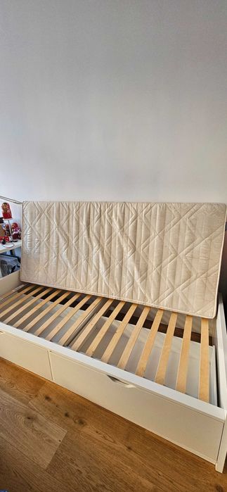 Łóżko Ikea 90x200 z szufladami