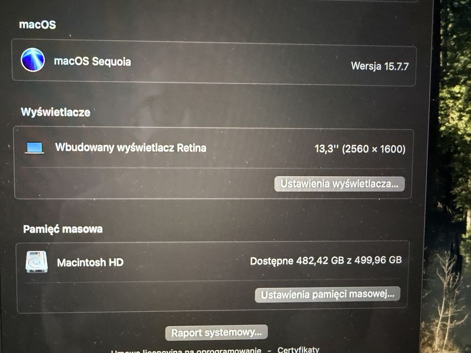 MacBook Pro 13,3” 2019