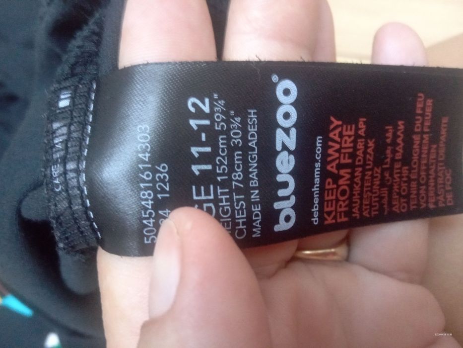 Bluzeczka z długim rękawem 152 cm wzrost