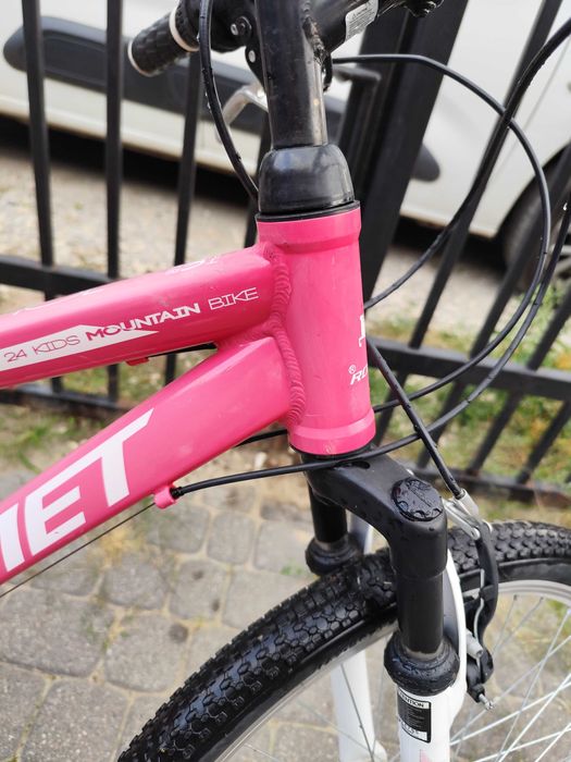 Rower Romet Jolene 24 cali Różowy