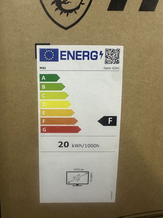 144Гц MSI G241 IPS монітор