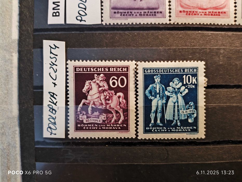 Znaczki Czechy i Morawy Warszawa Żoliborz • OLX.pl