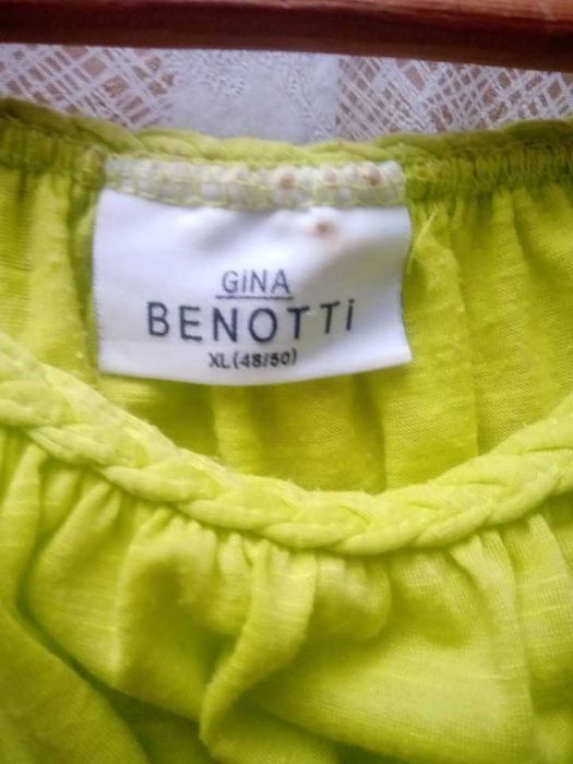 Яркая кофта с длинным рукавом Gina Benotti p.48-50
