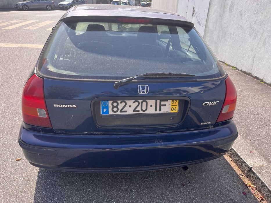 carro honda civic 1.4I S; gasolina/Gpl, 1997