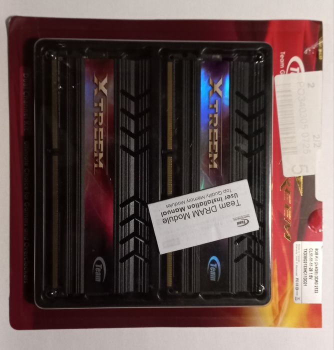 ОЗУ DDR3 8GB Kit (2x4GB)- 2133 - TXD38G2133HC11DC01