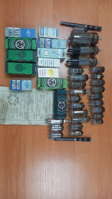 Радиолампы Tesla и другие.: 700 грн. - Аксесуари й комплектуючі ...