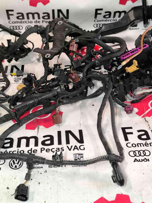 Instalação Elétrica do Motor / Cablagem do Motor 4F0971871A - AUDI A6 C7
