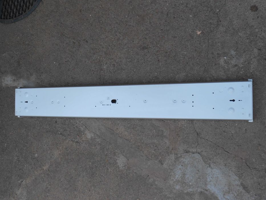 Armadura lampada fluorescente ou led T8 2x1,2m