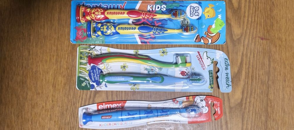 Дитячі зубні щітки 3-6 років