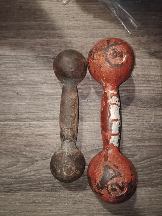 Гантели СССР 1 и 2 килограма