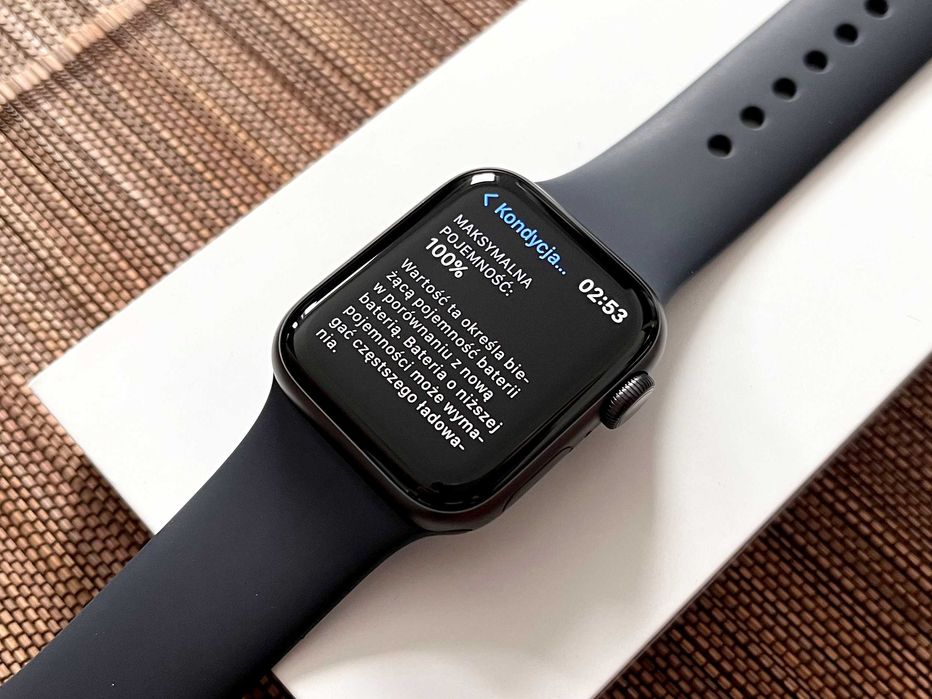 [NOWY] Apple Watch SE [GPS 40mm] Space Grey Aluminium Case [Bateria 100%]