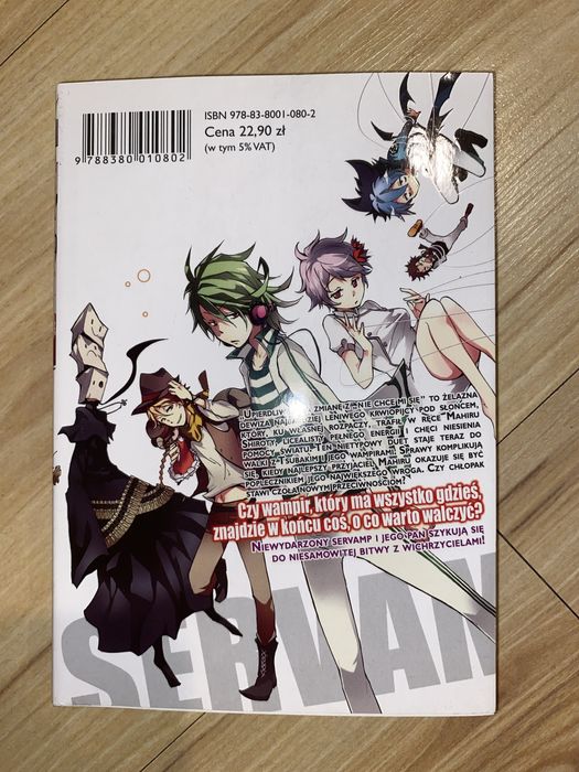 Servamp  część 2 manga
