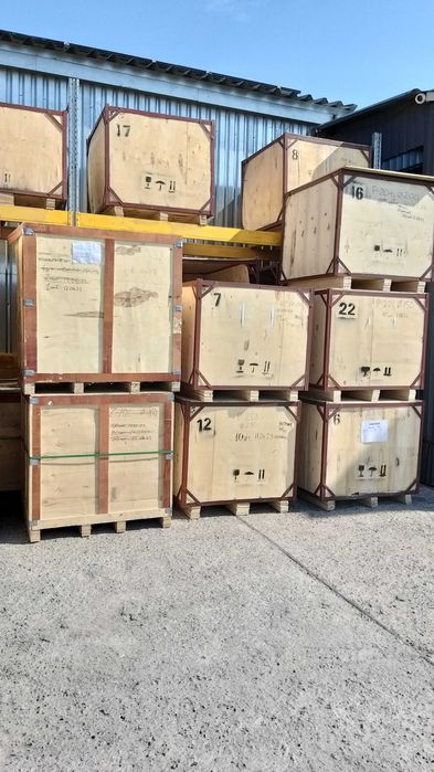 Ящики деревянные кубовые