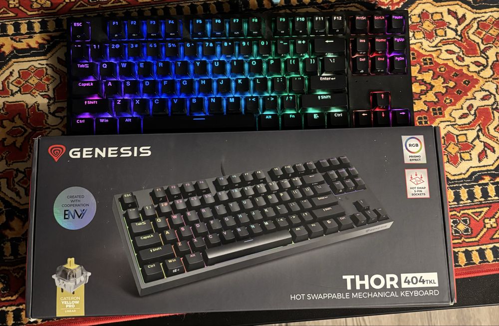 Klawiatura thor 404tkl rgb