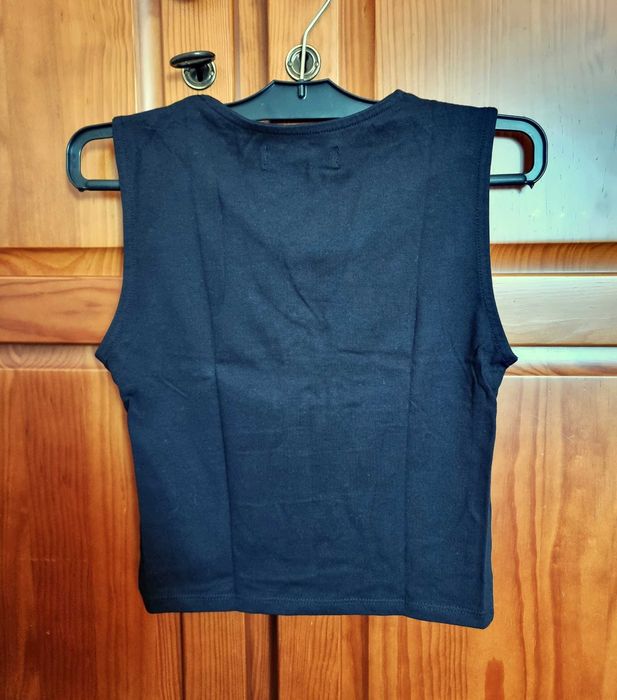 Black crop top from Primark, size 3664284149841666121