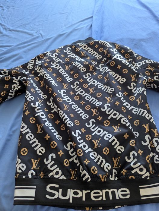 Casaco bomber lv x Supreme