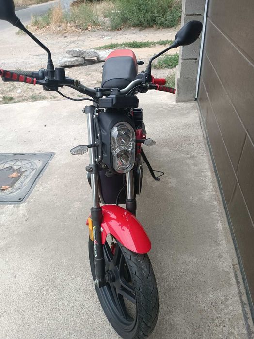 Электроскутер мопед байк