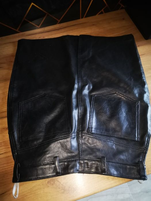 Spódnica damska skórzana