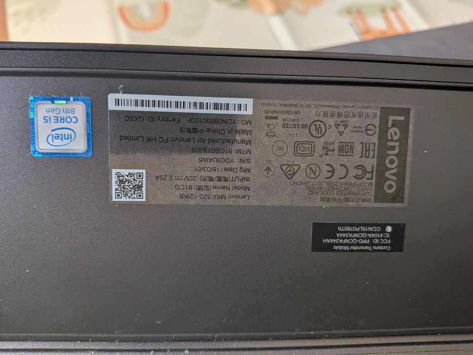 Продам планшет Lenovo Miix 520-12ikb