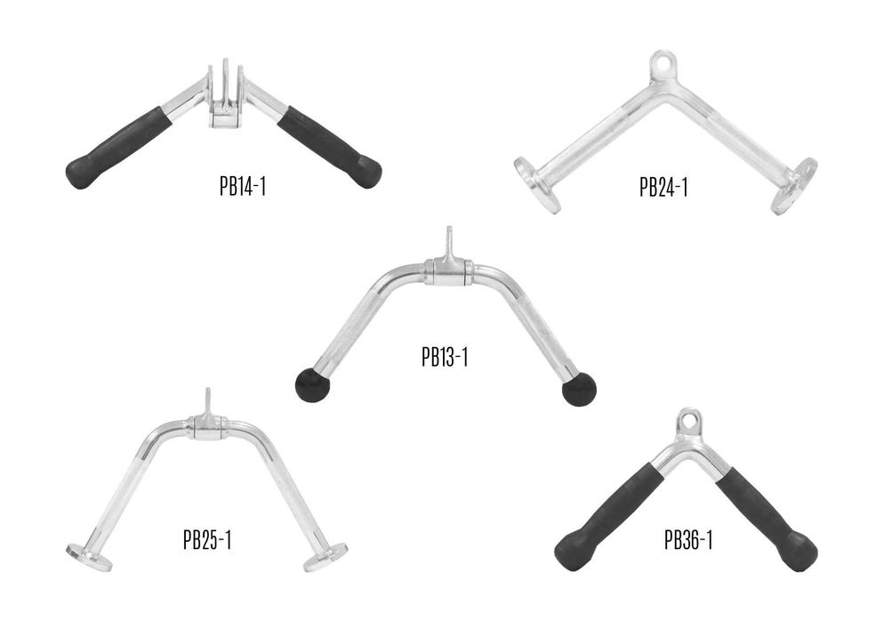 Acessórios Pegas Polias Estação de Cabos Musculação Ginásio (NOVAS)