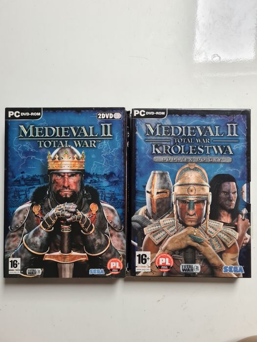 Gra Medieval Total War II wraz z dodatkiem PC