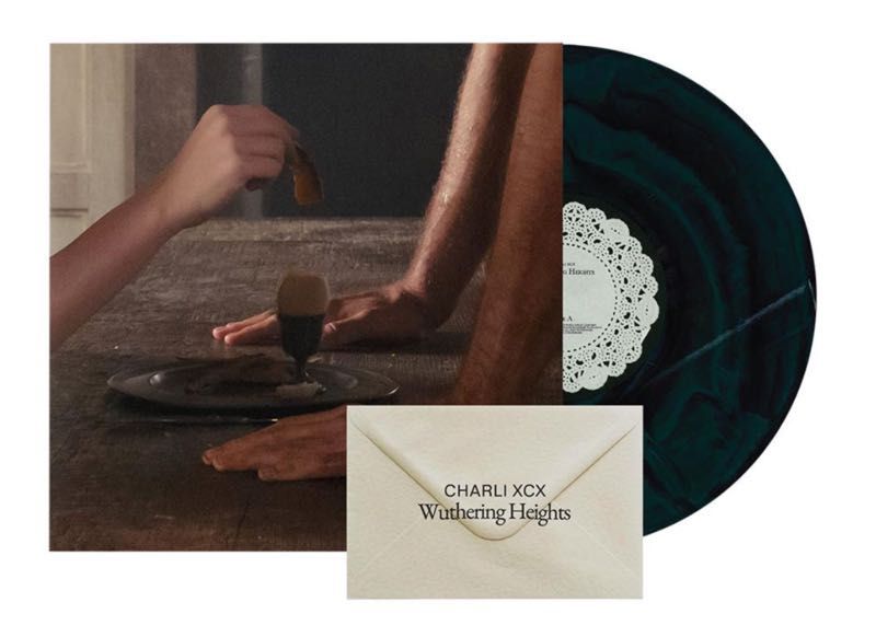 NEW! Charli XCX - Wuthering Heights (LP, Green & Black Marbled Vinyl)
