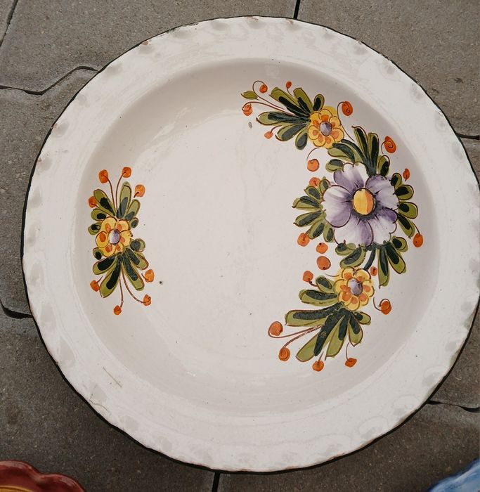 Ceramiczny talerz ozdobny