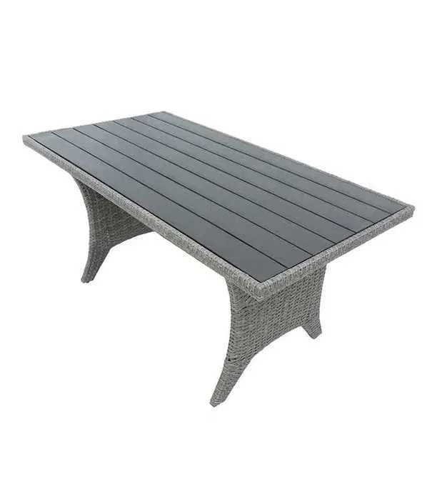 Zestaw Mebli Ogrodowych Komplet Na Taras Narożnik Technorattan + Stół