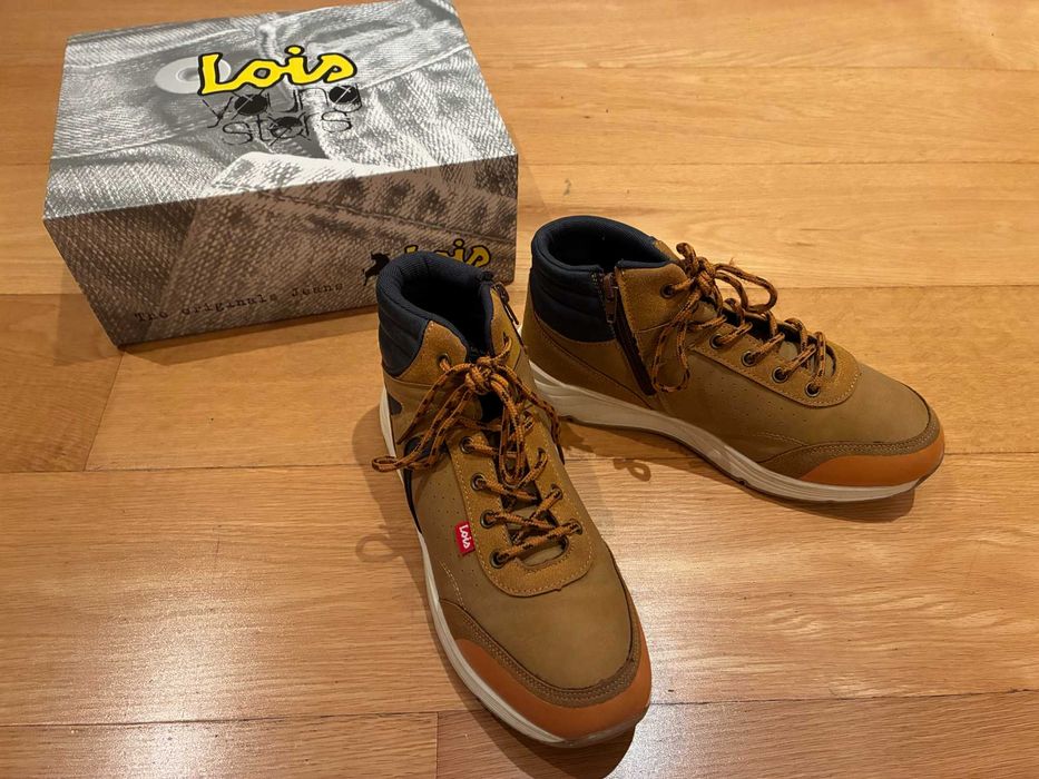 Bota Lois em Camel Nº 38- Novo