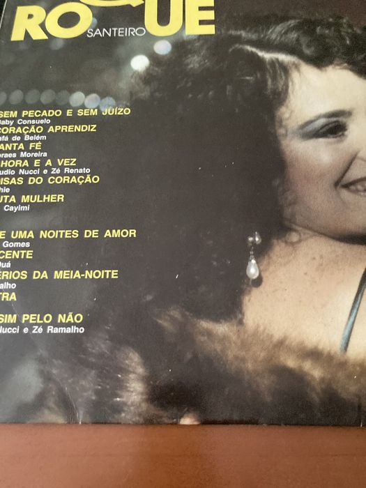 Disco de vinil antigo, musicas da telenovela Roque Santeiro