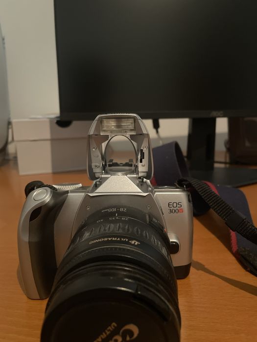 Canon  EOS  300V com extrax