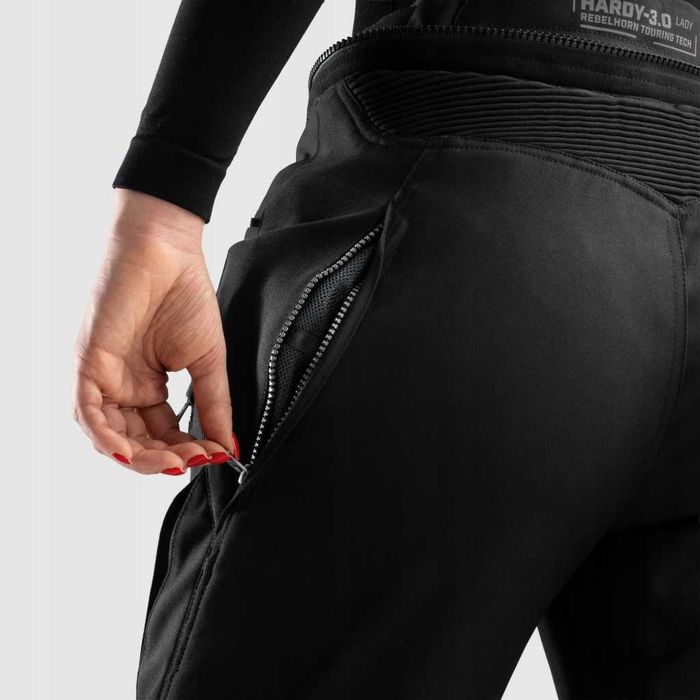 Spodnie Motocyklowe tekstylne damskie Rebelhorn Hardy 3.0 r. 2XL short Nowe / Sklep