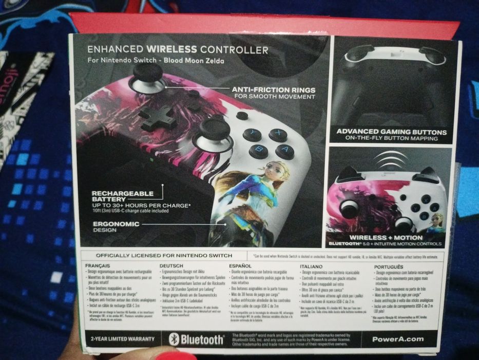 Konsola Nintendo Switch Bendy Zelda etui pad dodatki