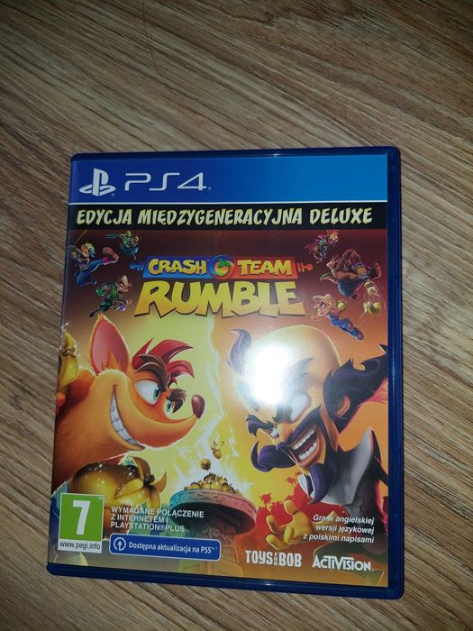 Gra crash ps4 PlayStation Stan idealny