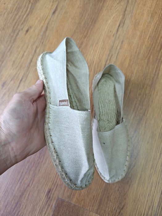 Espadryle beżowe ESPADRIJ 36